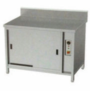 Cabiner With Plate Warmer